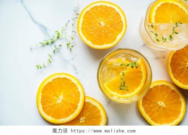 美食水果橙子背景图片